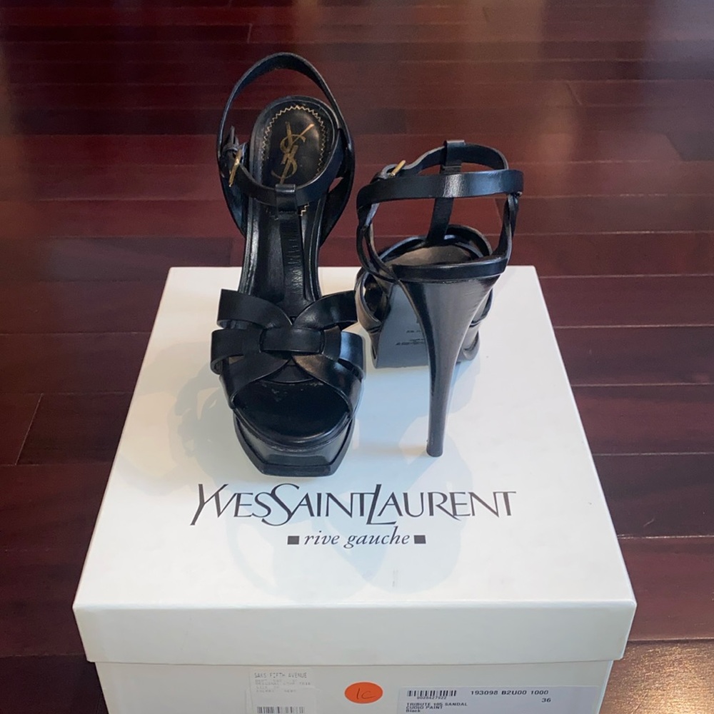 Ysl Tribute Heels